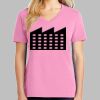 Ladies Core Cotton V Neck Tee Thumbnail
