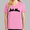 Ladies Core Cotton V Neck Tee Thumbnail