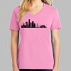 Ladies Core Cotton V Neck Tee Thumbnail
