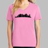 Ladies Core Cotton V Neck Tee Thumbnail