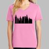 Ladies Core Cotton V Neck Tee Thumbnail