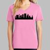Ladies Core Cotton V Neck Tee Thumbnail