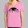 Ladies Core Cotton V Neck Tee Thumbnail