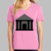 Ladies Core Cotton V Neck Tee Thumbnail
