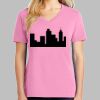 Ladies Core Cotton V Neck Tee Thumbnail