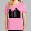 Ladies Core Cotton V Neck Tee Thumbnail