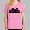 Ladies Core Cotton V Neck Tee Thumbnail