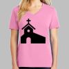 Ladies Core Cotton V Neck Tee Thumbnail