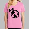 Ladies Core Cotton V Neck Tee Thumbnail