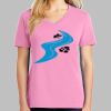 Ladies Core Cotton V Neck Tee Thumbnail