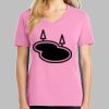 Ladies Core Cotton V Neck Tee Thumbnail