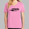 Ladies Core Cotton V Neck Tee Thumbnail