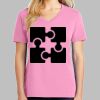 Ladies Core Cotton V Neck Tee Thumbnail