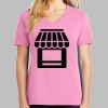 Ladies Core Cotton V Neck Tee Thumbnail