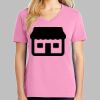 Ladies Core Cotton V Neck Tee Thumbnail