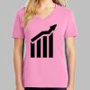 Ladies Core Cotton V Neck Tee Thumbnail
