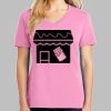 Ladies Core Cotton V Neck Tee Thumbnail