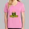 Ladies Core Cotton V Neck Tee Thumbnail