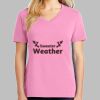 Ladies Core Cotton V Neck Tee Thumbnail