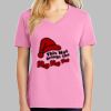 Ladies Core Cotton V Neck Tee Thumbnail