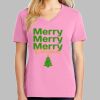 Ladies Core Cotton V Neck Tee Thumbnail