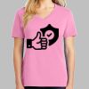 Ladies Core Cotton V Neck Tee Thumbnail
