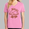 Ladies Core Cotton V Neck Tee Thumbnail