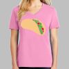 Ladies Core Cotton V Neck Tee Thumbnail