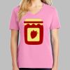 Ladies Core Cotton V Neck Tee Thumbnail