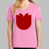 Ladies Core Cotton V Neck Tee Thumbnail