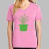 Ladies Core Cotton V Neck Tee Thumbnail