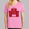 Ladies Core Cotton V Neck Tee Thumbnail