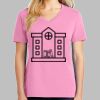 Ladies Core Cotton V Neck Tee Thumbnail