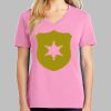 Ladies Core Cotton V Neck Tee Thumbnail