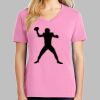 Ladies Core Cotton V Neck Tee Thumbnail