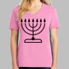 Ladies Core Cotton V Neck Tee Thumbnail
