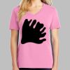 Ladies Core Cotton V Neck Tee Thumbnail