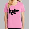 Ladies Core Cotton V Neck Tee Thumbnail