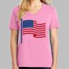 Ladies Core Cotton V Neck Tee Thumbnail