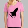 Ladies Core Cotton V Neck Tee Thumbnail