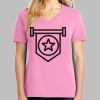 Ladies Core Cotton V Neck Tee Thumbnail