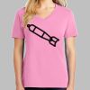 Ladies Core Cotton V Neck Tee Thumbnail
