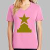 Ladies Core Cotton V Neck Tee Thumbnail