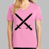 Ladies Core Cotton V Neck Tee Thumbnail
