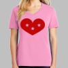 Ladies Core Cotton V Neck Tee Thumbnail