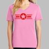 Ladies Core Cotton V Neck Tee Thumbnail