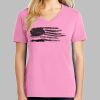 Ladies Core Cotton V Neck Tee Thumbnail