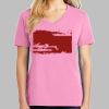 Ladies Core Cotton V Neck Tee Thumbnail