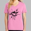 Ladies Core Cotton V Neck Tee Thumbnail