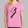 Ladies Core Cotton V Neck Tee Thumbnail